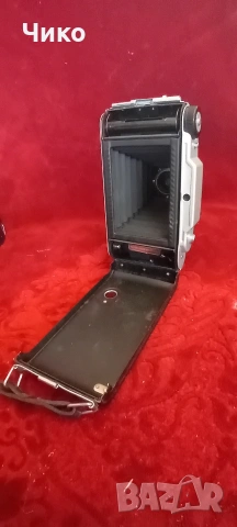 Английски мехов лентов фотоапарат Хорнет, снимка 9 - Антикварни и старинни предмети - 53776509