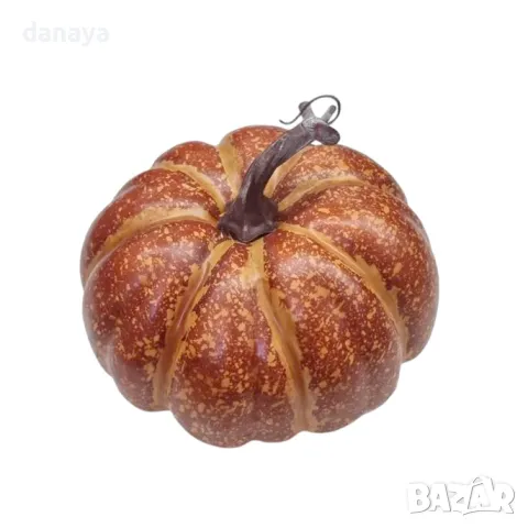 5421 Реалистична изкуствена тиква за украса и декорация, снимка 4 - Изкуствени цветя - 47771667