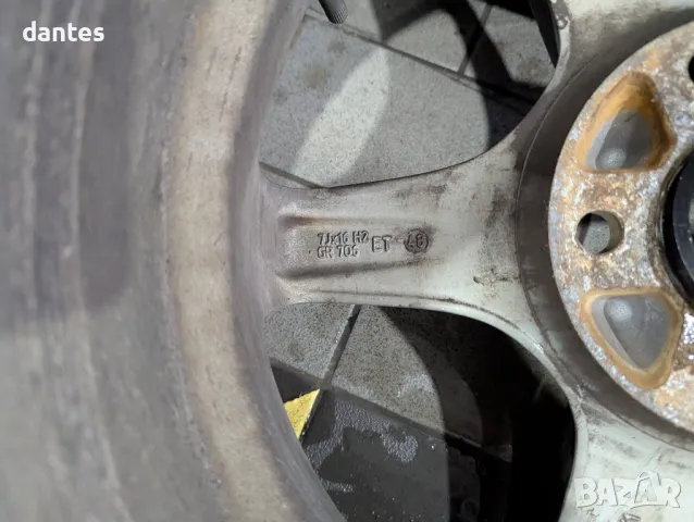 Джанти Alutec Grip. LK 114.3 B8, 4 броя алуминиеви джанти 7Jx16, снимка 5 - Гуми и джанти - 48861005