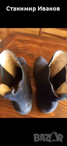 Боти естествен набук унисекс, снимка 2 - Мъжки боти - 53626990