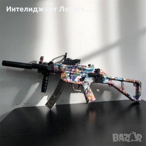 Автомат, гел бластер, пушка с гел топчета, снимка 8 - Електрически играчки - 41574761