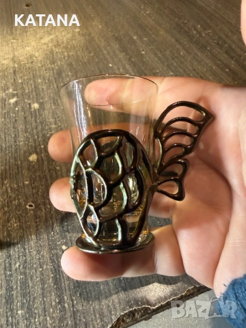 Чаши рибки 6 броя , снимка 4 - Сервизи - 53663905