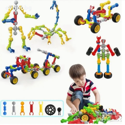 Образователен и забавен детски конструктор, снимка 7 - Конструктори - 53838122