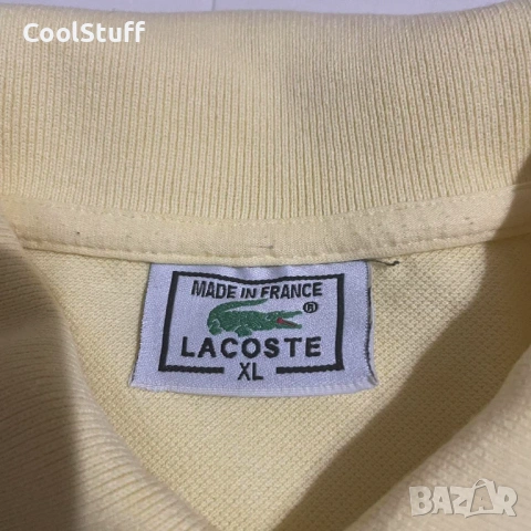 Мъжка Поло Тениска Lacoste Размер XL, снимка 4 - Тениски - 53864526