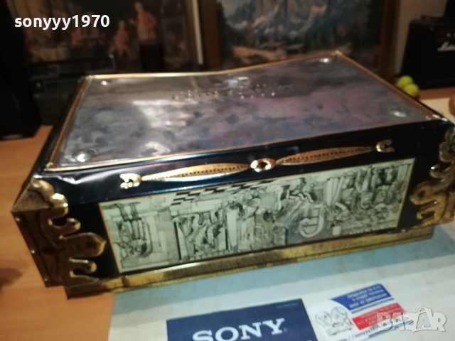 ГОЛЯМА МЕТАЛНА КУТИЯ ОТ ГЕРМАНИЯ 0908232011LN, снимка 9 - Антикварни и старинни предмети - 41808659