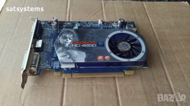 Видео карта ATi Radeon Sapphire HD 4650 HDMI 512MB GDDR3 128bit PCI-E, снимка 5 - Видеокарти - 49768819