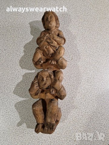 Ръчно изработена дървена Фигура / статуетка - ДЪРВОРЕЗБА