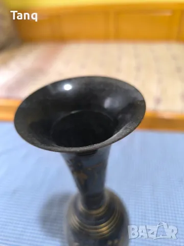 Индийска месингова ваза (НОВА), снимка 3 - Антикварни и старинни предмети - 49725685