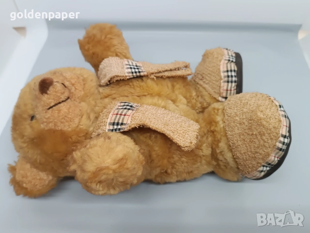 Старо плюшено мече  Schneider 22 см, снимка 6 - Плюшени играчки - 52175696
