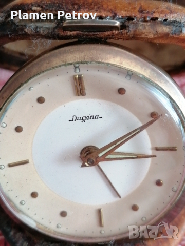 будилник марка Dugena , снимка 5 - Антикварни и старинни предмети - 44806737