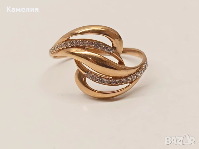 Руско злато , снимка 2 - Пръстени - 51932143