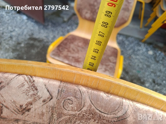 Стифиращи столове А148, снимка 6 - Столове - 53696389