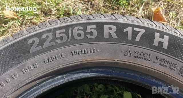Летни гуми 225/65/17, снимка 4 - Гуми и джанти - 52235895