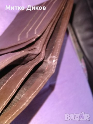 Немски портфейл 120х95мм естествена кожа /echt leder/ нов, снимка 13 - Портфейли, портмонета - 42418781