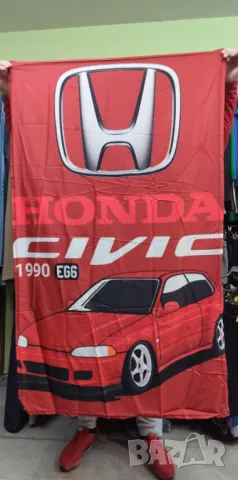 Honda Civic EG6- 1990-Интериорен транспарант с размери 90 см на 150 см, снимка 2 - Аксесоари и консумативи - 49588694