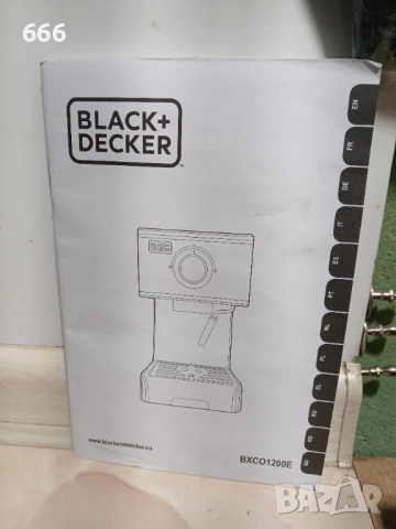 Контейнер за вода за кафемашина BLACK&DECKER, снимка 3 - Кафемашини - 52323032