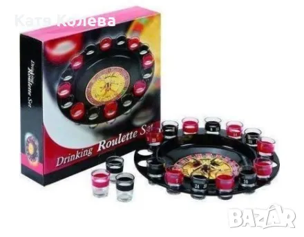 Настолна игра рулетка Drinking Roulette, снимка 3 - Други - 48408003