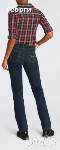 Стилна риза arizona, сиво-черно-червено каре, EUR 38, снимка 6 - Ризи - 50252356