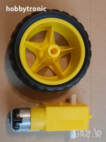 Двигател и колело за автомодел, arduino проект, снимка 4 - Друга електроника - 47987913
