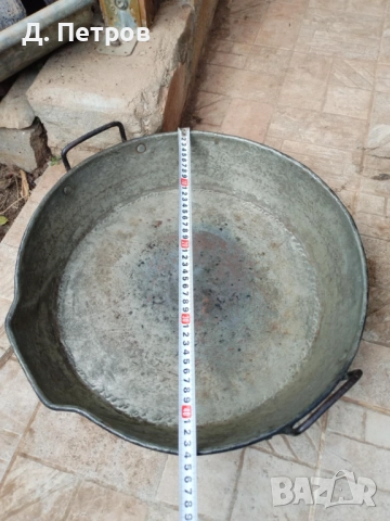 Медна тава с дръжки, снимка 8 - Съдове за готвене - 52180201
