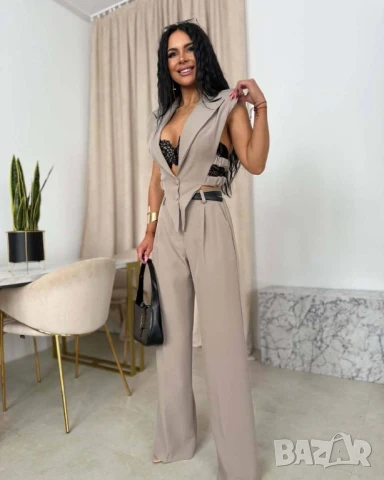 дамски комплекти елек и панталон , снимка 4 - Комплекти - 50724167