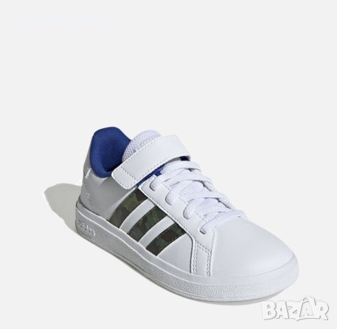 НАМАЛЕНИЕ!!! Детски маратонки Grand Court 2.0 White/Navy GV6809, снимка 3 - Детски маратонки - 41983918