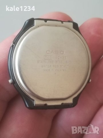 Ретро CASIO 745 aq-39. Vintage watch. Часовник CASIO. Dual time. Ana-digi , снимка 4 - Мъжки - 40898762