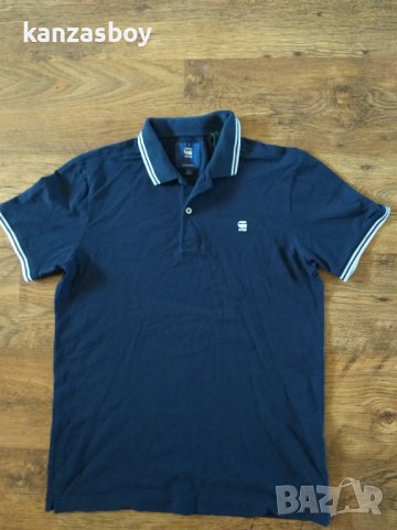 g-star dunda slim stripe polo - страхотна мъжка тениска , снимка 4 - Тениски - 41964557