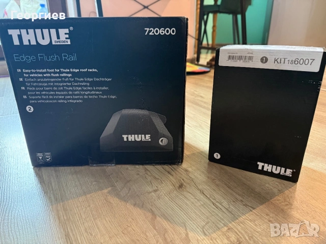 Захвати за напречни греди Thule Edge Flush Rail 720600 и KIT186007
