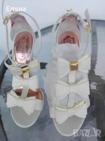 Токчета / Сандали на ток Ted Baker 36 номер, снимка 7 - Дамски обувки на ток - 55793207