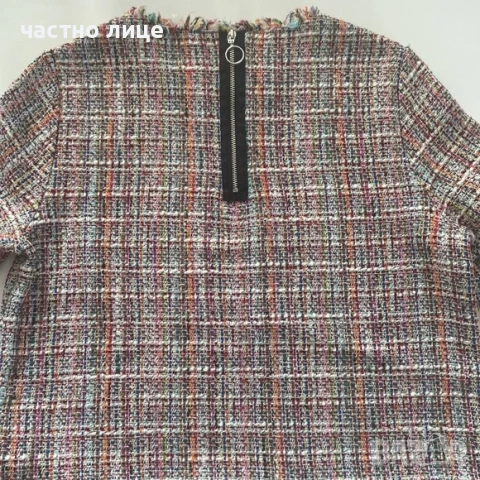 Уникална дамска букле блузка ZARA, снимка 6 - Тениски - 53365962