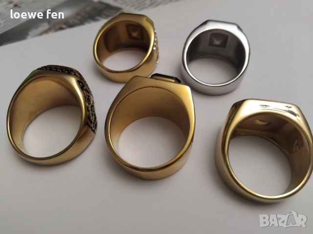 Мъжки пръстени пръстен !, снимка 3 - Пръстени - 52554265