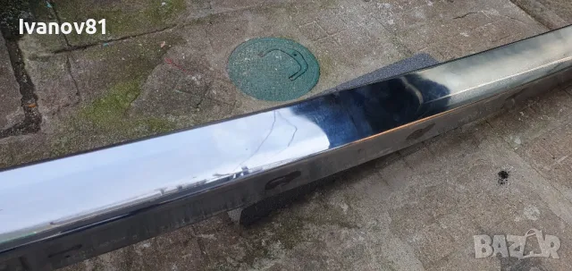 Задна броня за бмв е30 централна част хром модел bmw e30 Euro rear bumper center chrome model , снимка 5 - Части - 47568344