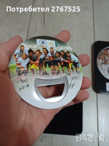 Отварачка бира сода Немски Национален отбор футбол мъже жени Bitburger, снимка 3 - Колекции - 52921317