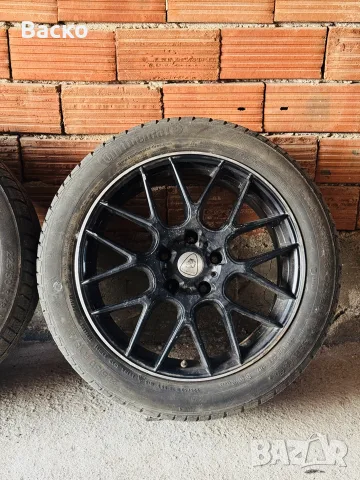 Aluett 18 джанти с гуми 5х120 за BMW, снимка 9 - Гуми и джанти - 55911605