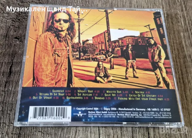 Компакт Дискове - Рок - Метъл: Edguy – Rocket Ride, снимка 2 - CD дискове - 56372089