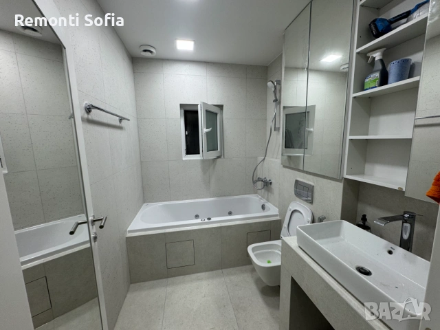 Ремонт на баня, Лепене на плочки, Гипсокартон, Шпакловка, Монтаж на осветителни тела