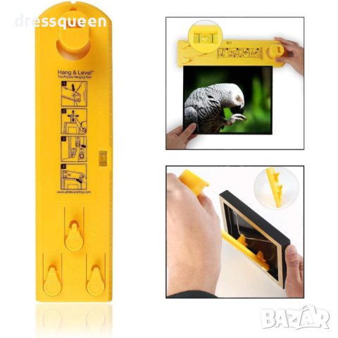 4028 Уред нивелир за равномерно и точно поставяне на снимки и картини, снимка 5 - Измервателни инструменти - 42168068