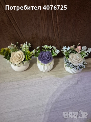 Керамични кашпи , снимка 2 - Декорация за дома - 52082582