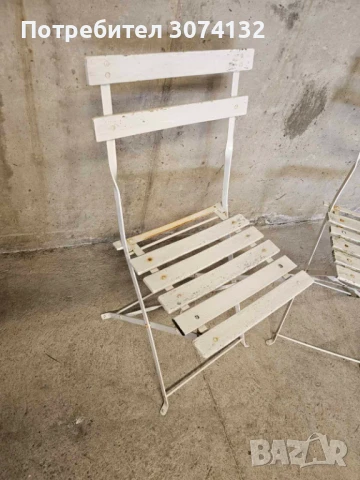 Сгъваеми ретро столове, снимка 3 - Столове - 51422133