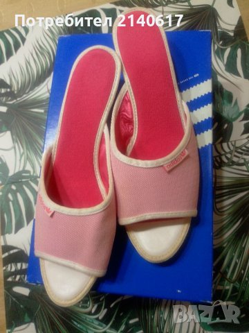 Дамски чехли Adidas N:38/39, снимка 6 - Чехли - 40883861