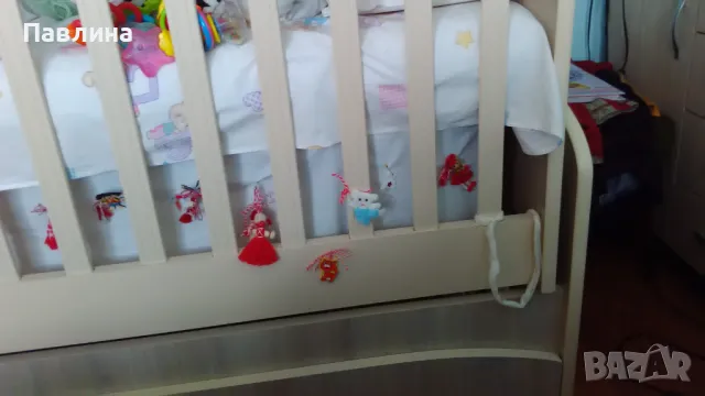Бебешко трансформиращо се легло, снимка 3 - Бебешки легла и матраци - 48471416