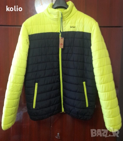 зимно яке Lee Cooper оригинал висок клас XL жълто черно
