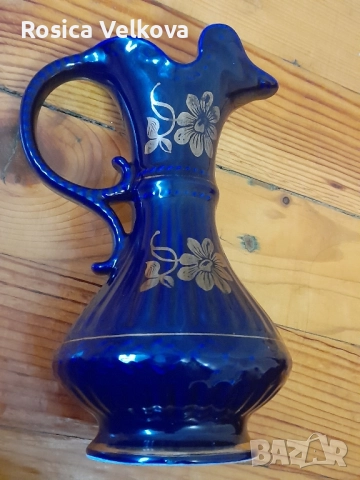 Кобалтова ваза (кана) Намаление , снимка 2 - Вази - 52508768