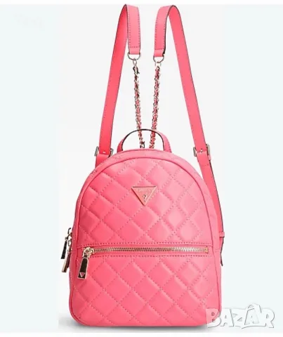 Ново Оригинална раница Guess розов цвят 