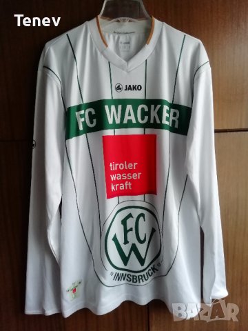 FC Wacker Innsbruck Jako Оригинална Футболна Тениска Фланелка 