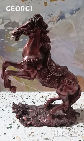 статуетка кон, снимка 4 - Статуетки - 44321576