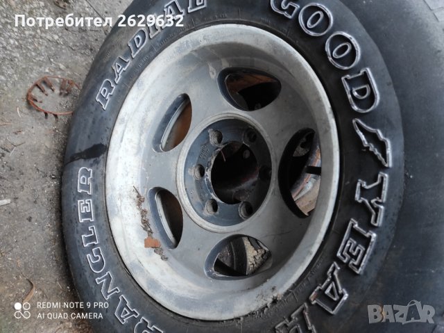 Джанта 6x139.7 r 15, снимка 2 - Гуми и джанти - 39688509