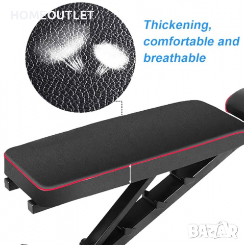 Универсална фитнес лежанка / Пейка за тренировки 40JYPSPSBB004, снимка 6 - Фитнес уреди - 36337527
