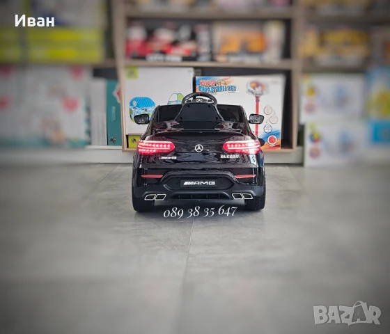 ТОП ЦЕНА!НОВО!Акумулаторна кола Mercedes GLC с 12Vбатерия,меки гуми,USB , снимка 7 - Детски велосипеди, триколки и коли - 39453159